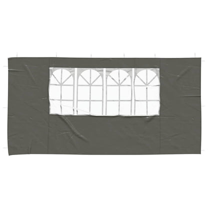 Party Tent Sidewalls 400x195cm Anthracite | HomeAndLiving