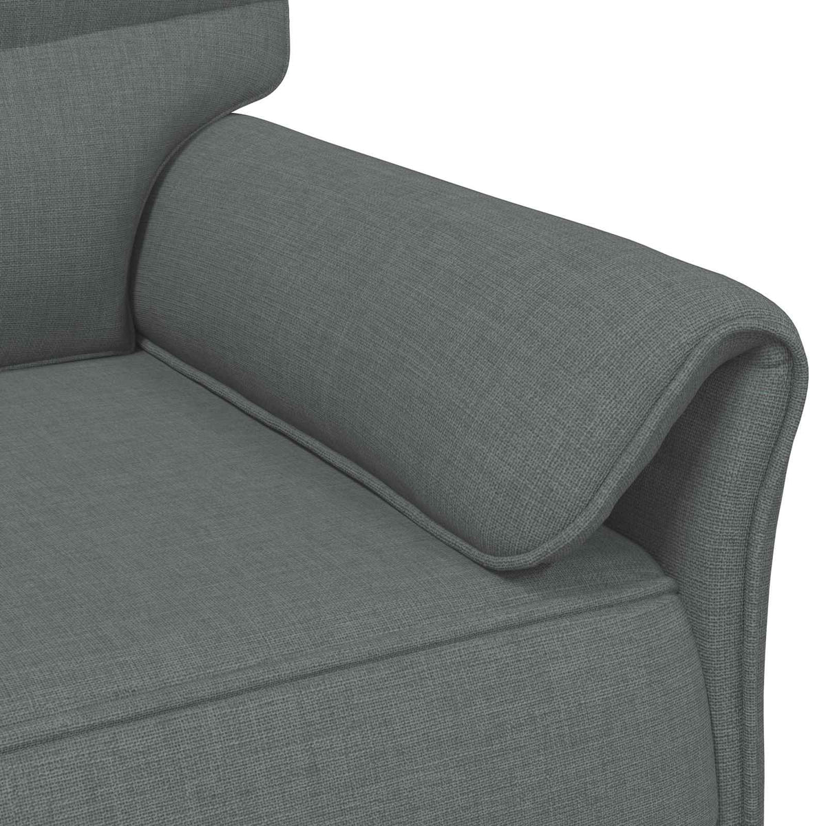 Grey Fabric Sofa Set 138x83x95cm