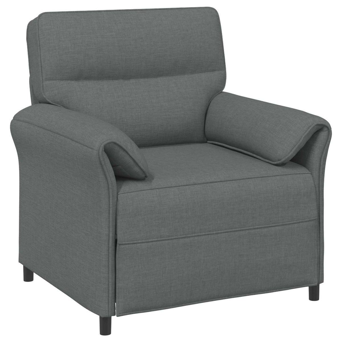 Grey Fabric Sofa Set 198x83x95cm