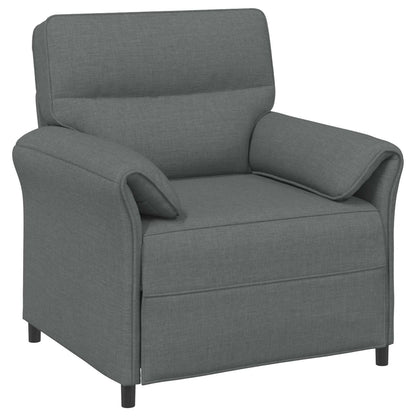 Grey Fabric Sofa Set 198x83x95cm