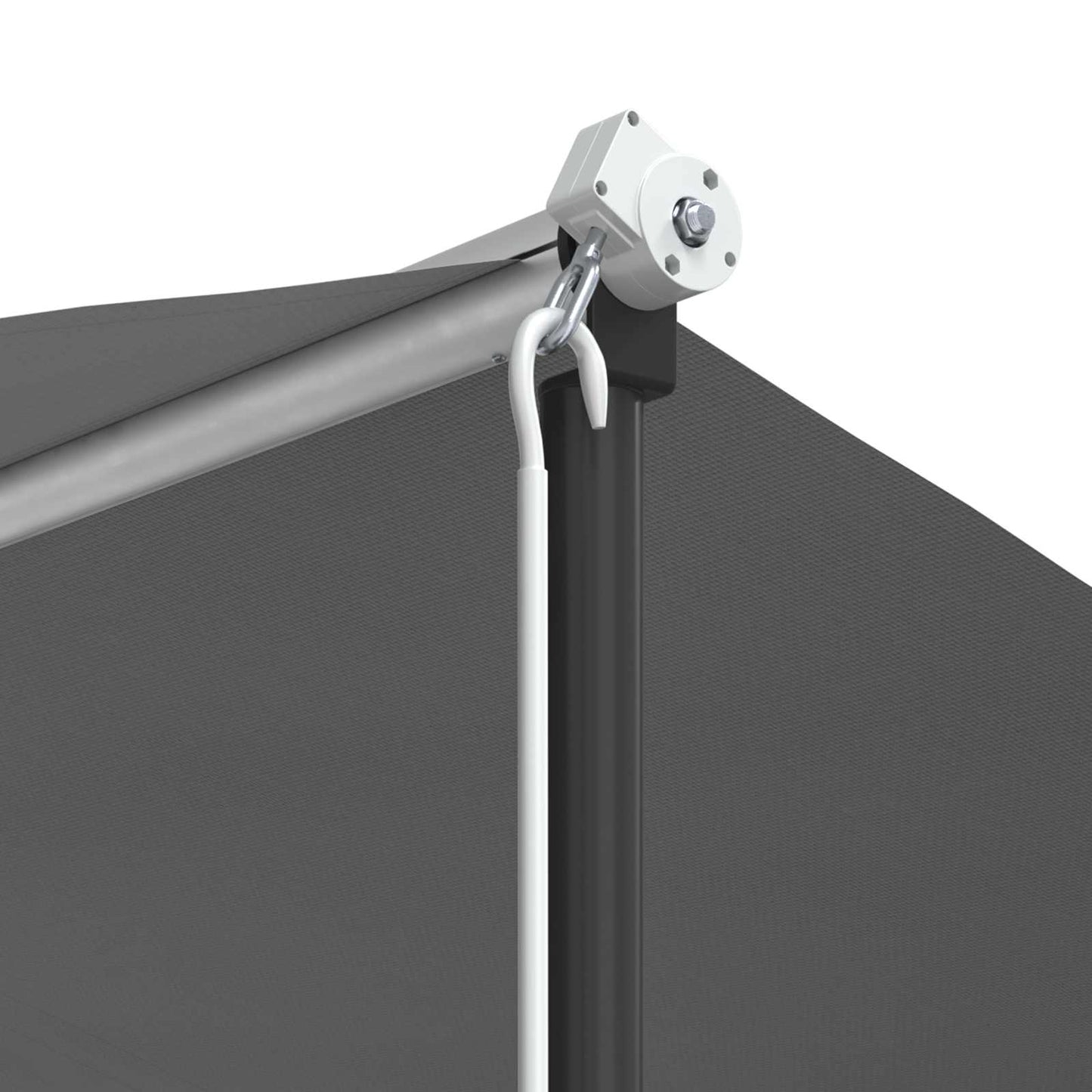 Free Standing Awning 5x3m Grey Polyester | HomeAndLiving