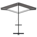 Free Standing Awning 5x3m Grey Polyester | HomeAndLiving