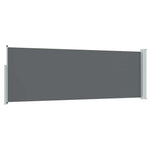 Retractable Side Awning Anthracite 300x100cm | HomeAndLiving