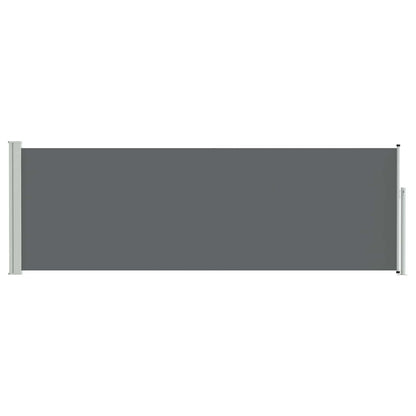 Retractable Side Awning Anthracite 300x100cm | HomeAndLiving