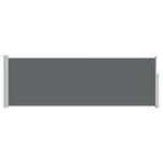 Retractable Side Awning Anthracite 300x100cm | HomeAndLiving