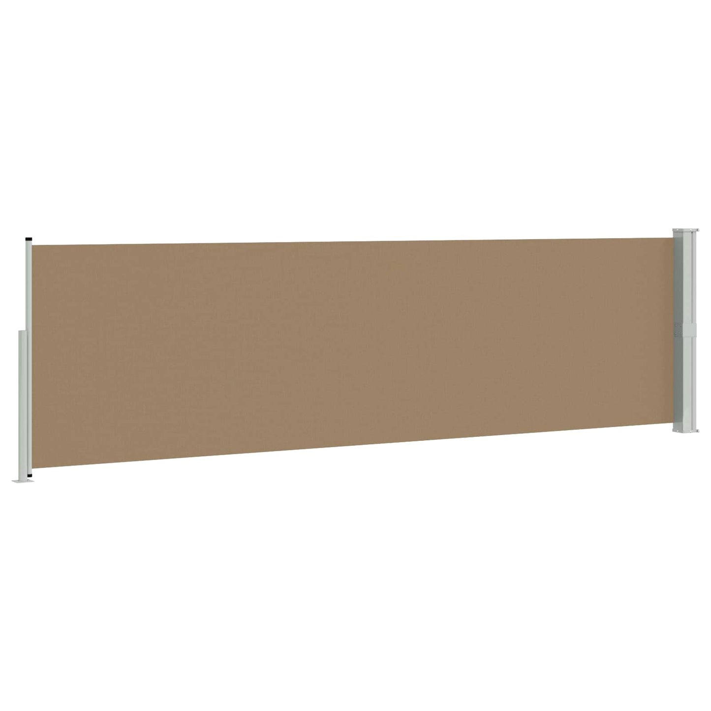 Retractable Side Awning 500x140cm Taupe | HomeAndLiving
