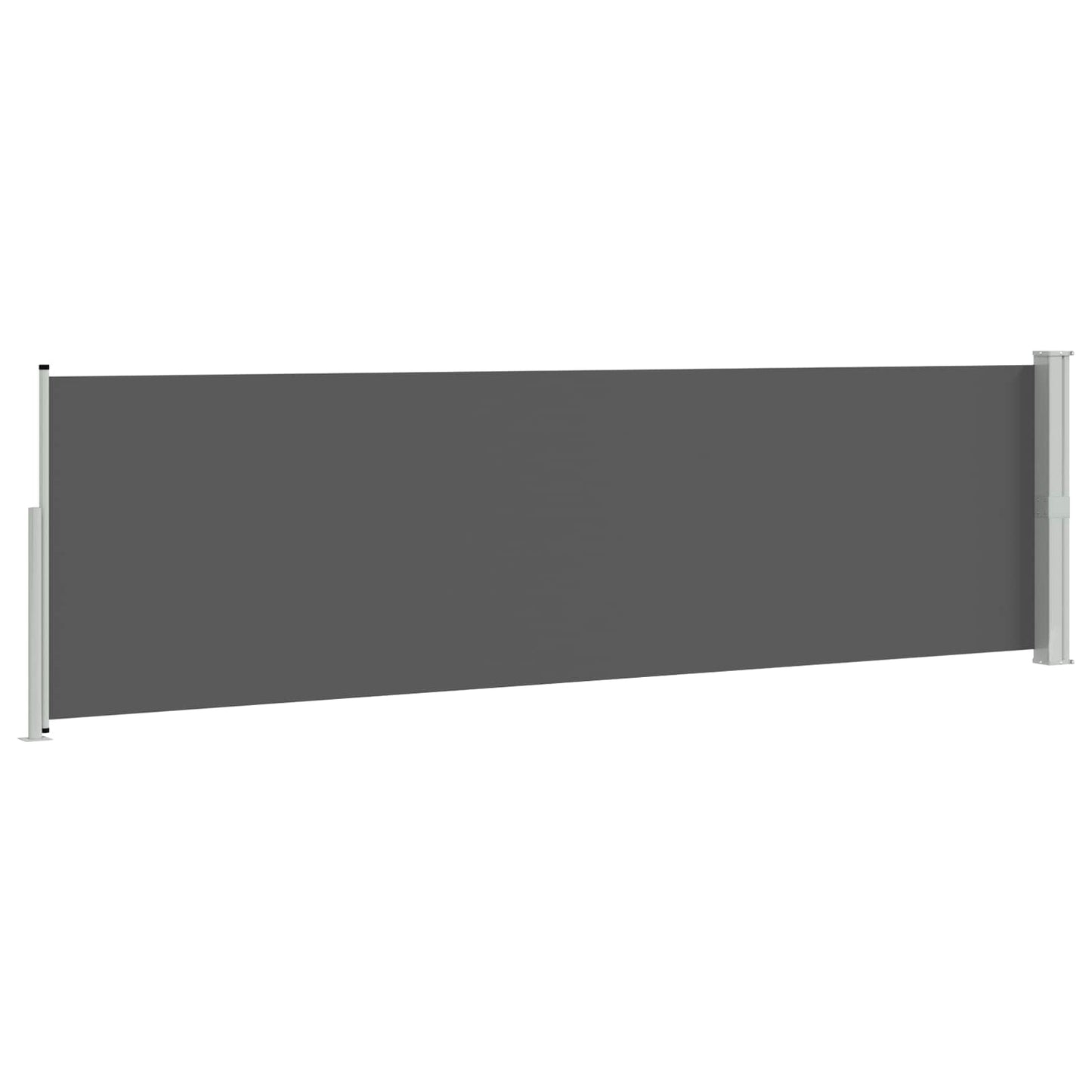 Retractable Side Awning Anthracite 500x160cm | HomeAndLiving