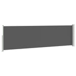 Retractable Side Awning Anthracite 500x160cm | HomeAndLiving