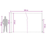 Retractable Side Awning Outdoor Shade Screen | HomeAndLiving