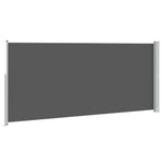 Retractable Side Awning 600x200cm Anthracite | HomeAndLiving