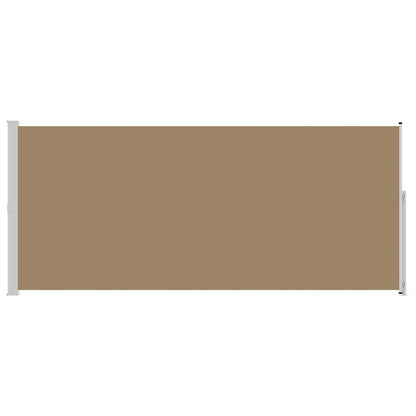 Retractable Side Awning 600x220cm Taupe | HomeAndLiving