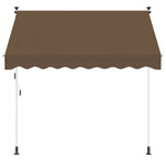 Retractable Awning 300cm Taupe Outdoor | HomeAndLiving