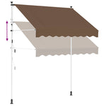 Retractable Awning 350cm Taupe Outdoor | HomeAndLiving