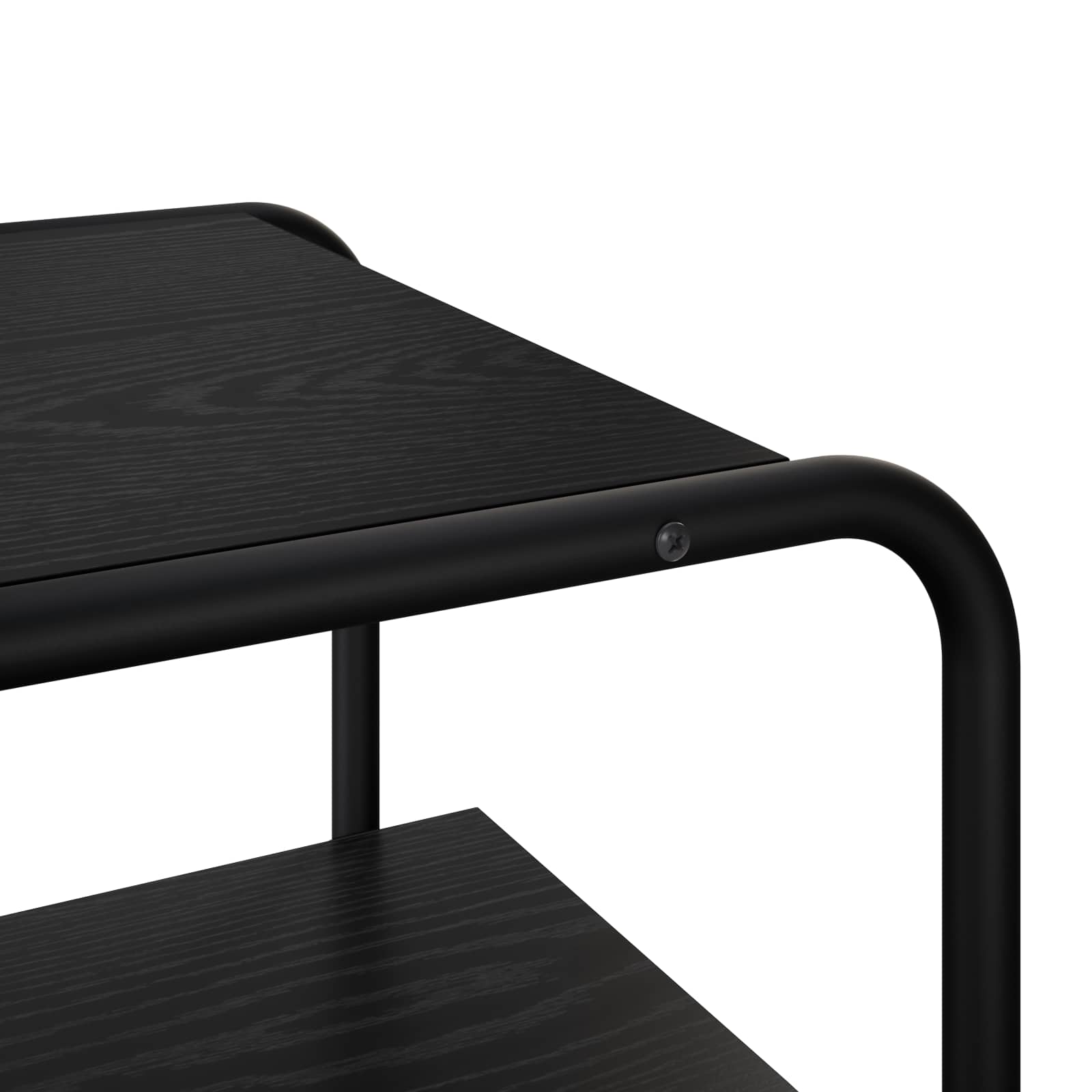Black Oak Console Table 80cm Hallway | HomeAndLiving - 6