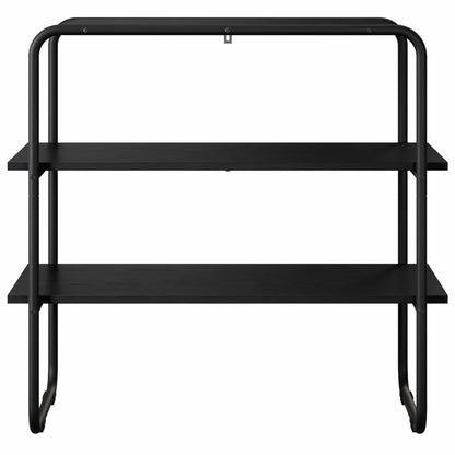 Black Oak Console Table 80cm Hallway | HomeAndLiving - 4