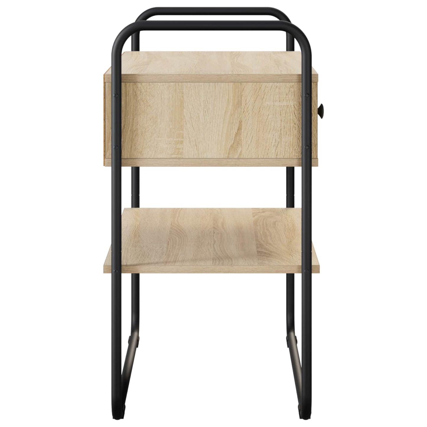Sonoma Oak Console Table 2 Drawers 100cm | HomeAndLiving - 6