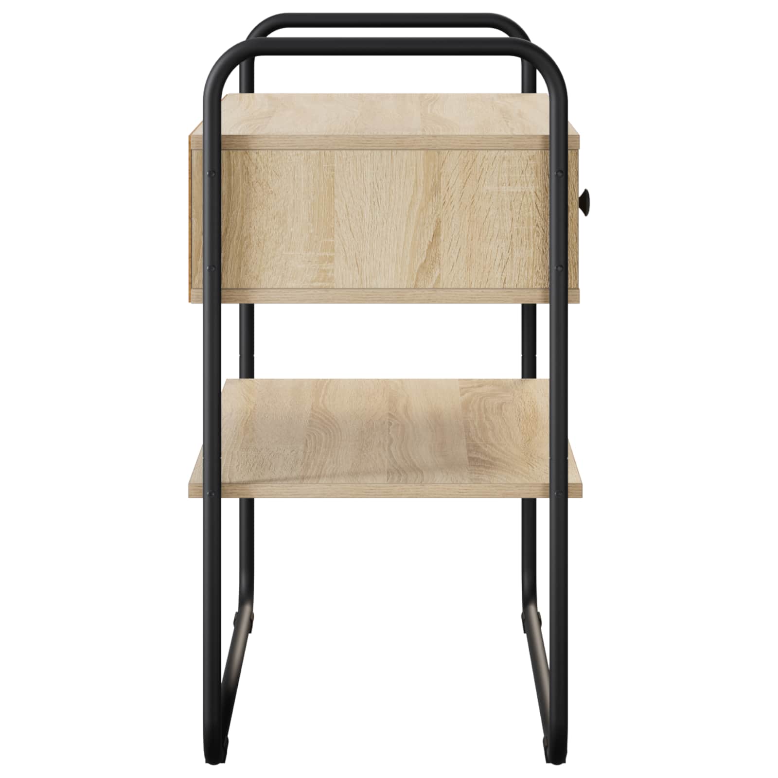 Sonoma Oak Console Table 2 Drawers 100cm | HomeAndLiving - 6