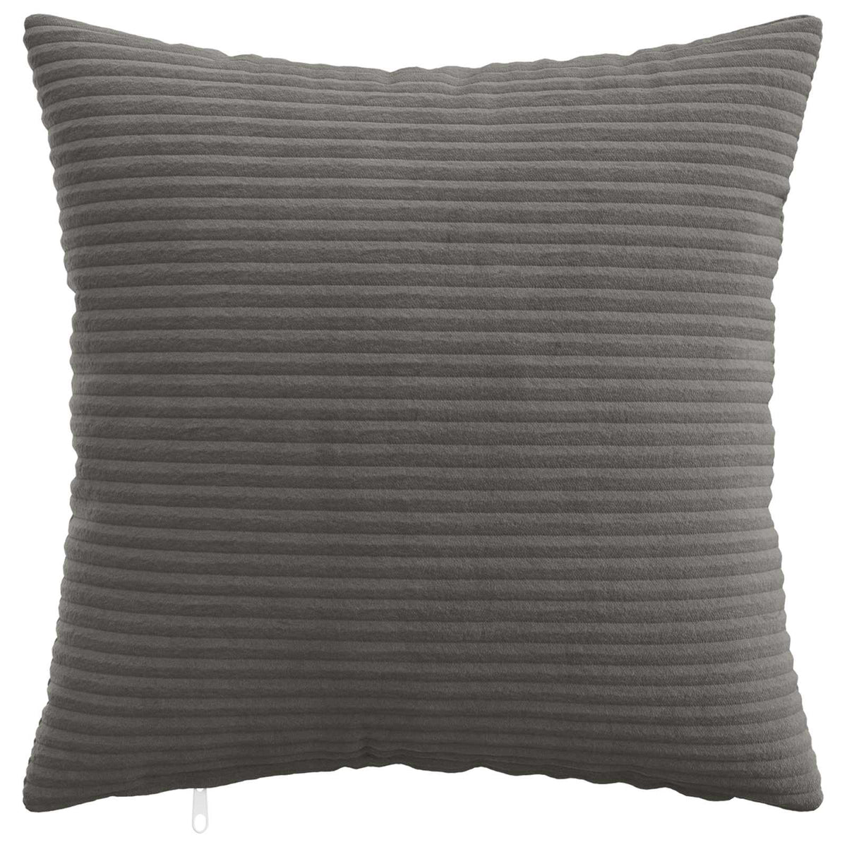 Cushion Covers Dark Grey Corduroy 40x40cm