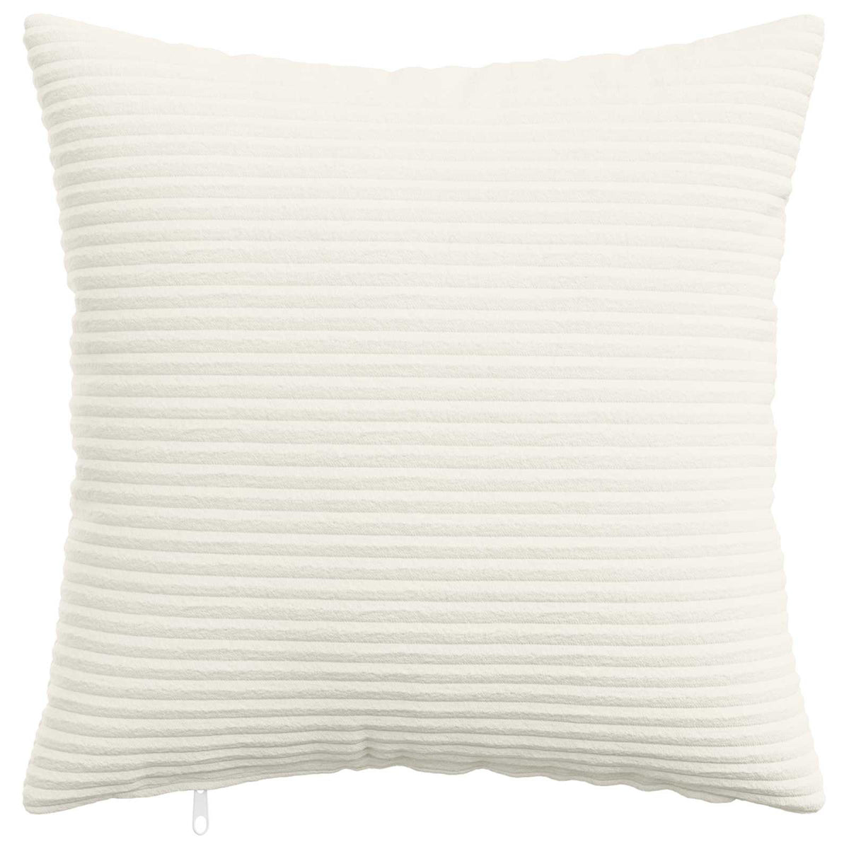 Cushion Covers Cream Corduroy 40x40cm