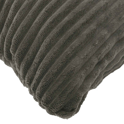 Polyester Corduroy - Anthracite 40x40cm