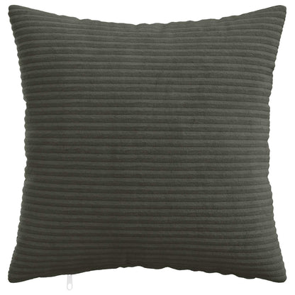 Polyester Corduroy - Anthracite 40x40cm