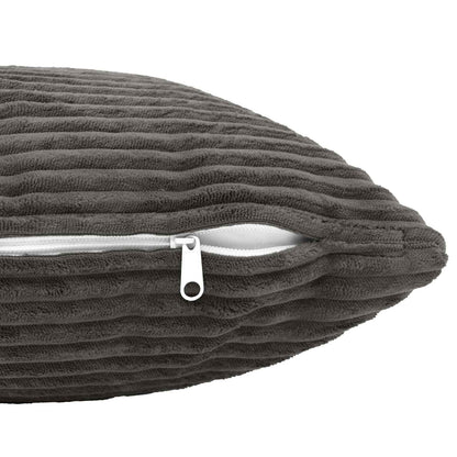 Polyester Corduroy - Grey 40x80cm