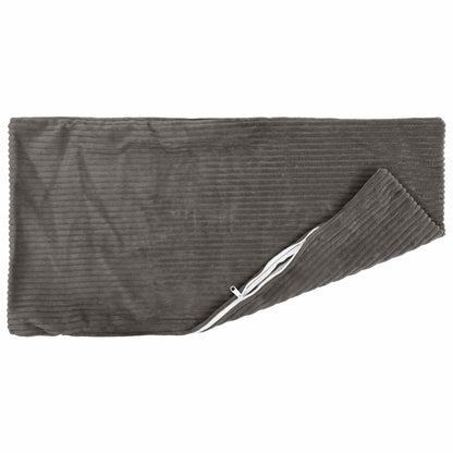 Polyester Corduroy - Grey 40x80cm