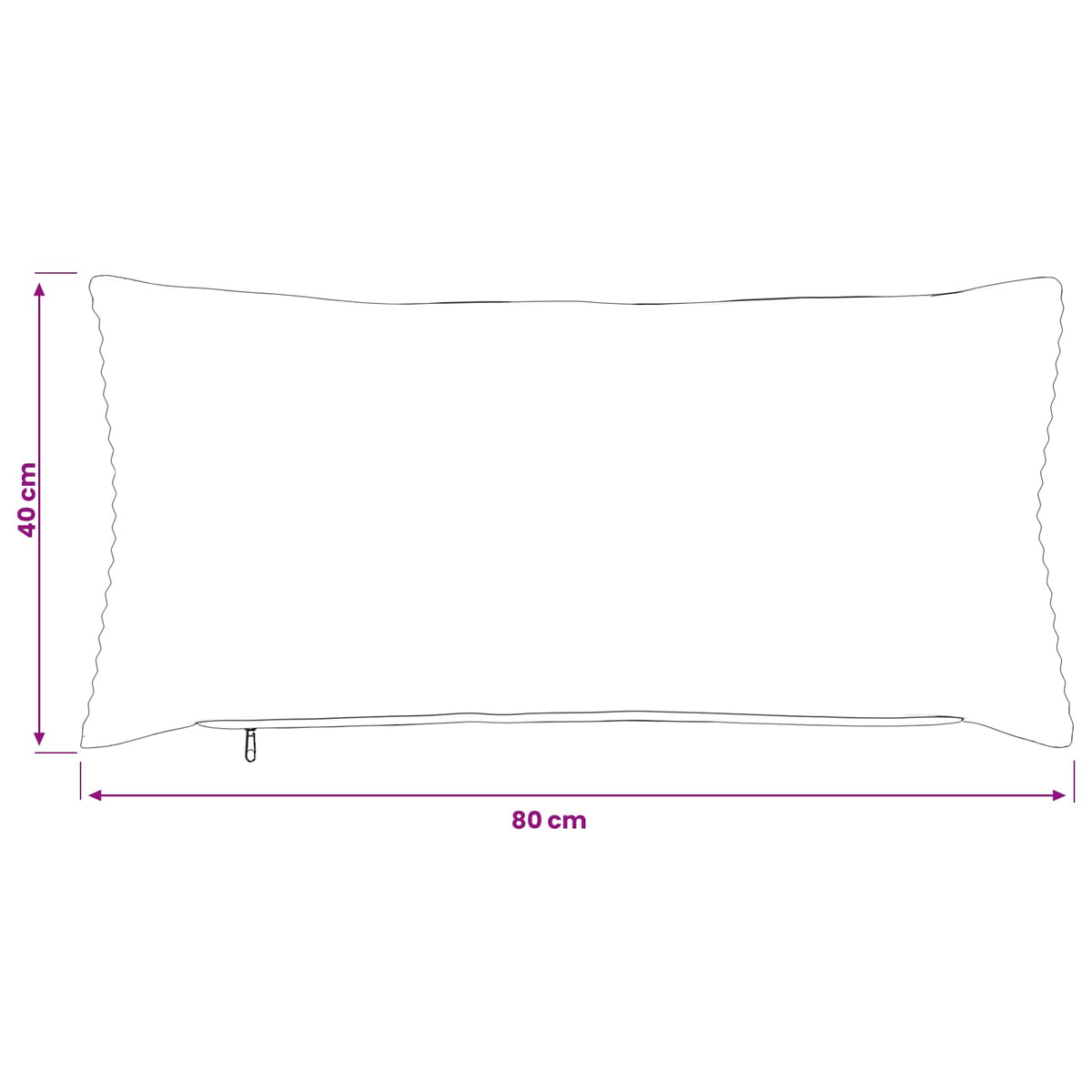 Polyester Corduroy - Grey 40x80cm