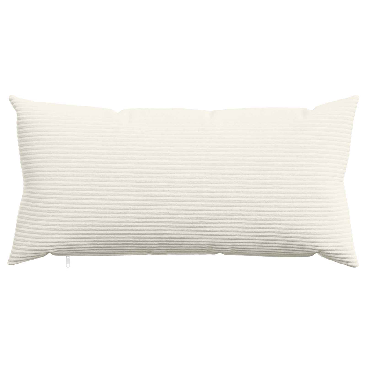 Cushion Covers Cream Corduroy 40x80cm