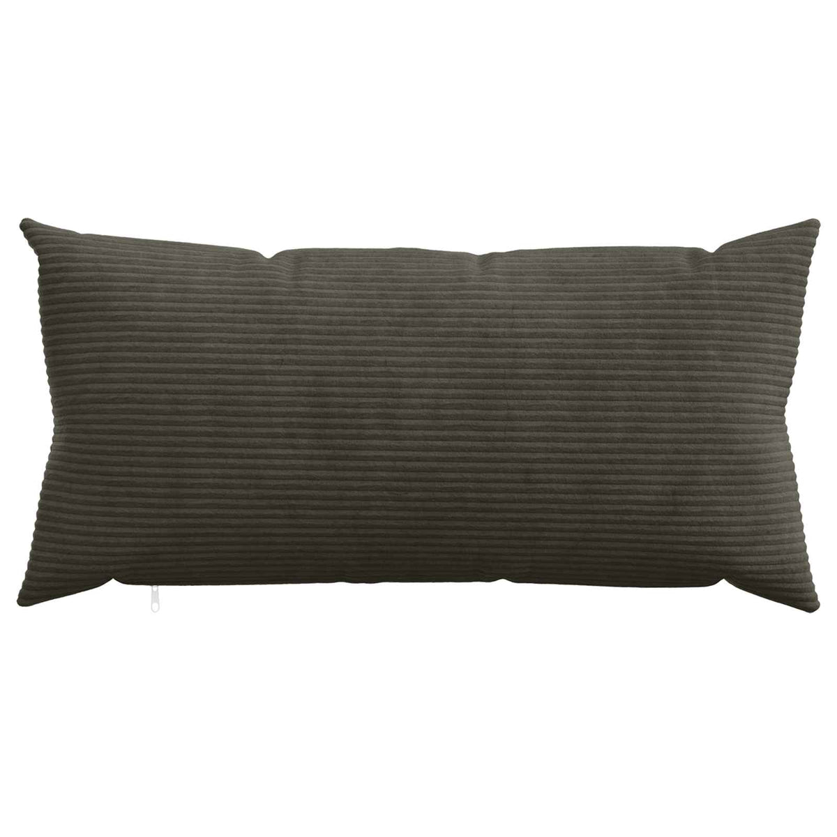 Cushion Covers Anthracite Corduroy 40x80cm