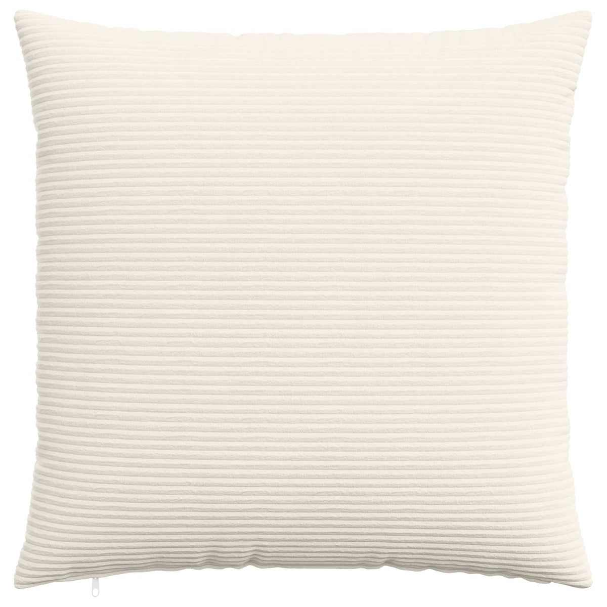 Cushion Covers Cream Corduroy 80x80cm
