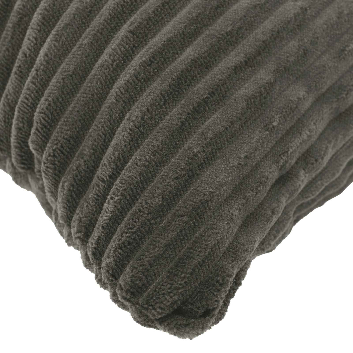 Polyester Corduroy - Anthracite 80x80cm