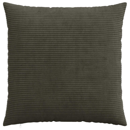 Polyester Corduroy - Anthracite 80x80cm