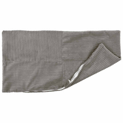 Polyester Corduroy - Grey 30x50cm