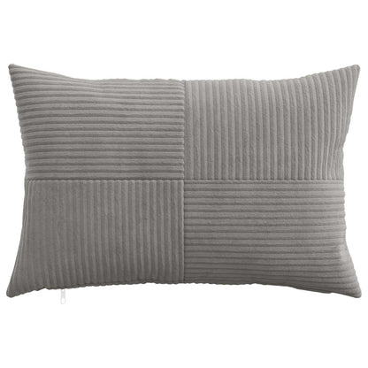 Polyester Corduroy - Grey 30x50cm