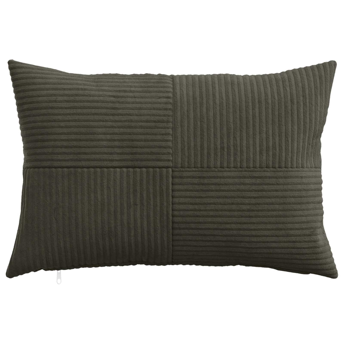Cushion Covers Anthracite Corduroy 30x50cm