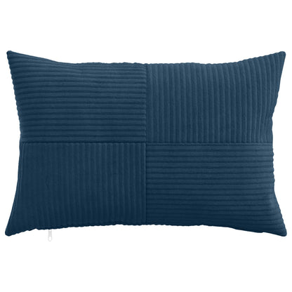 Polyester Corduroy - Navy 30x50cm