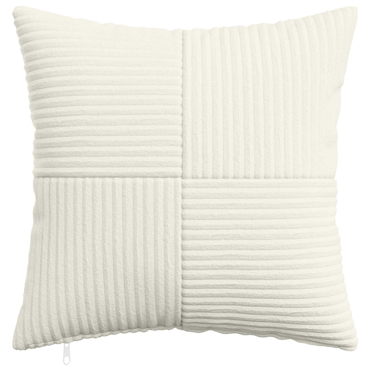 Polyester Corduroy - Cream 35x35cm