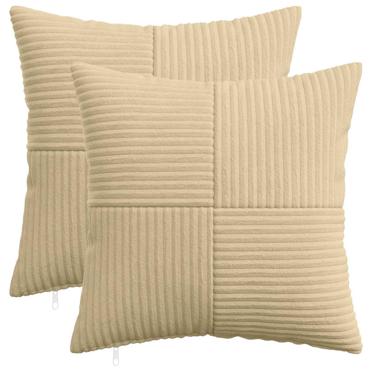 Polyester Corduroy - Green 40x40cm