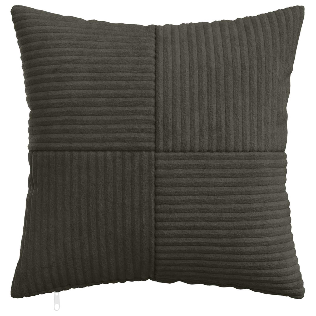 Cushion Covers Anthracite Corduroy 40x40cm