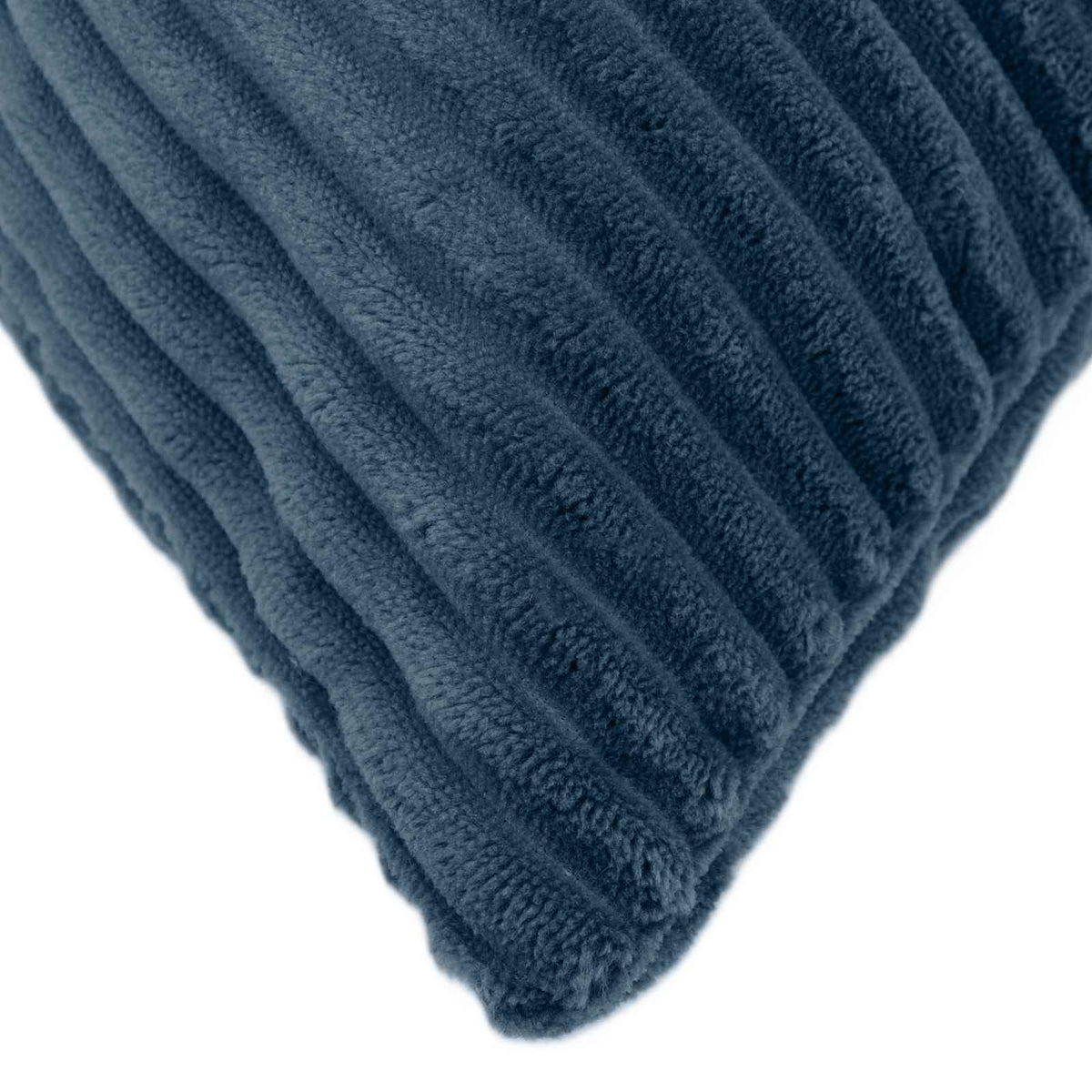 Navy Cushion Covers Corduroy 40x40cm