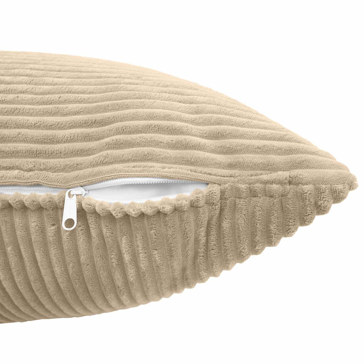 Polyester Corduroy - Taupe 40x40cm