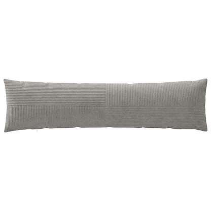 Grey Corduroy Cushion Cover 40x145cm