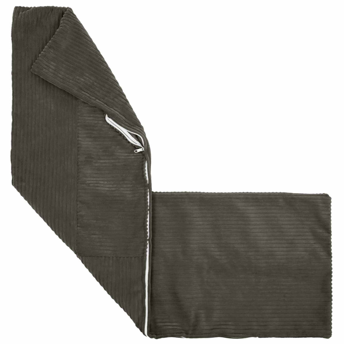 Polyester Corduroy - Anthracite 40x145cm