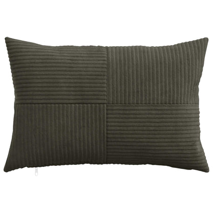 Cushion Covers Anthracite Corduroy 40x60cm