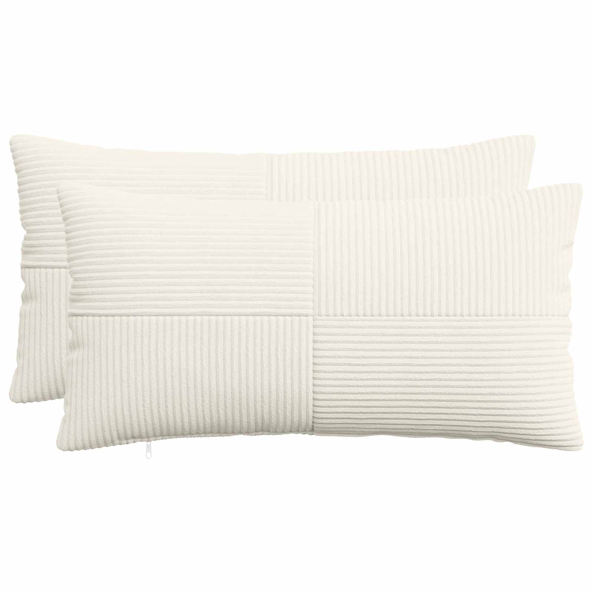 Polyester Corduroy - Cream 40x70cm