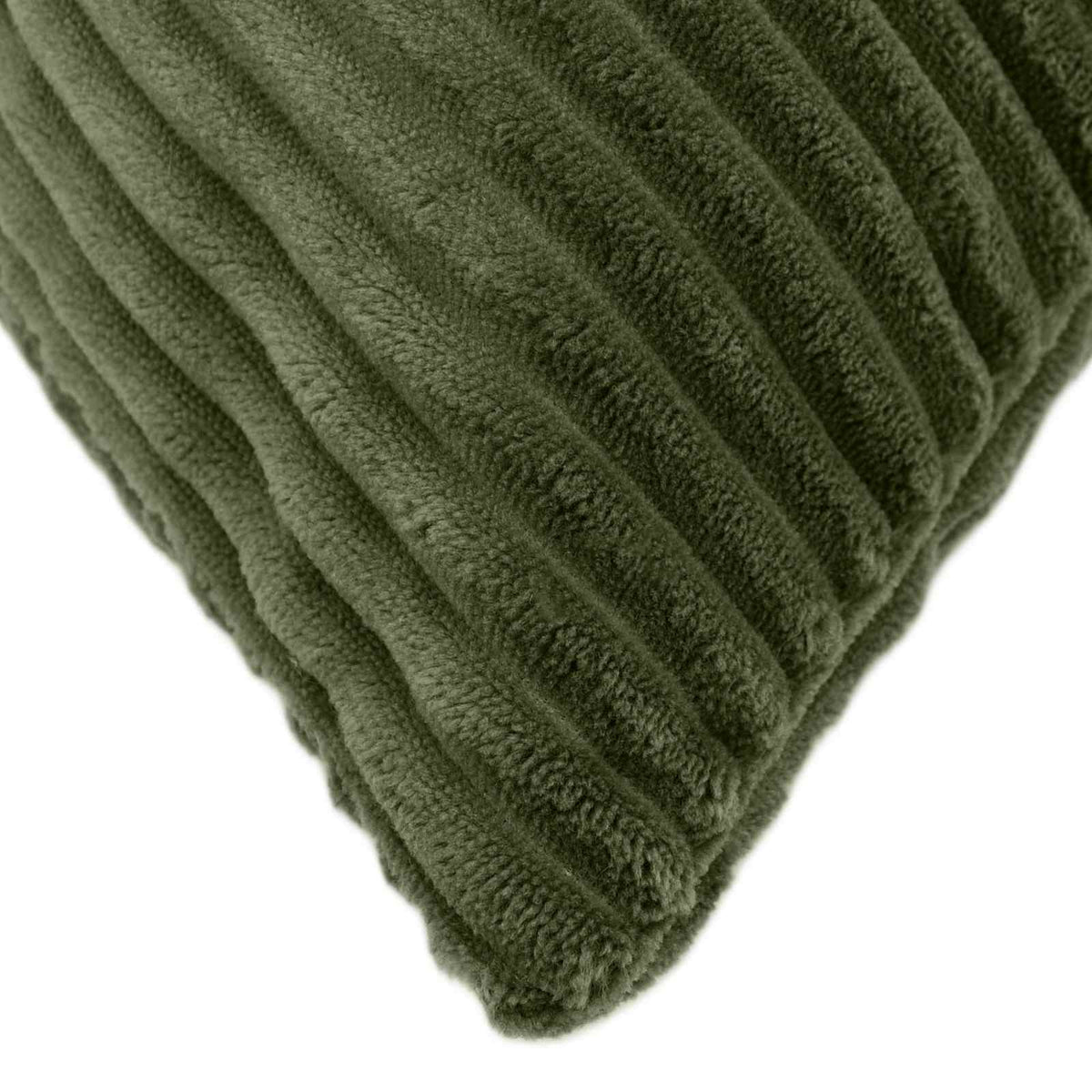 Green Corduroy Cushion Covers 40x70cm