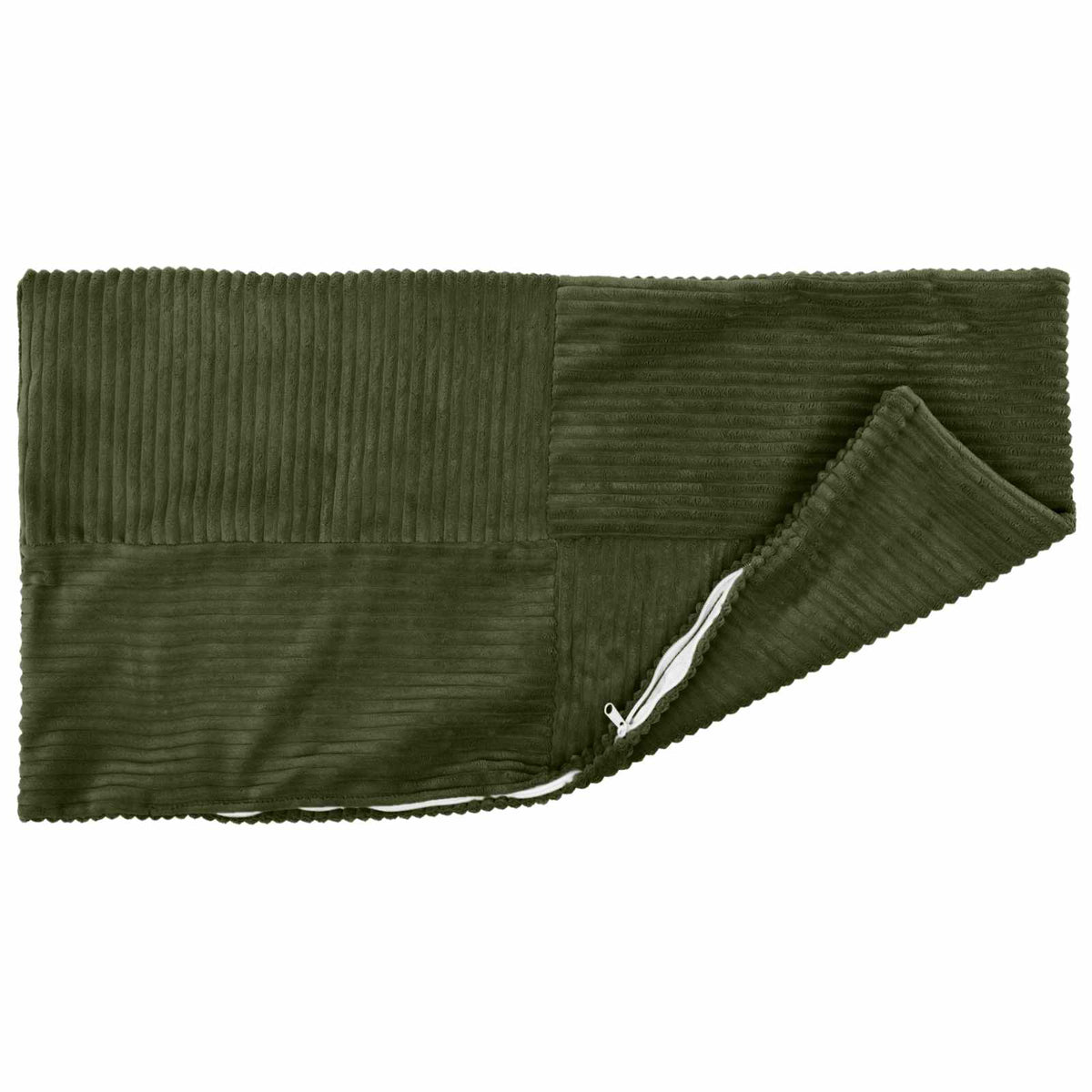 Green Corduroy Cushion Covers 40x70cm