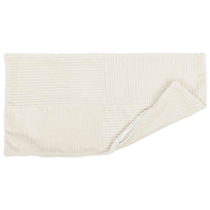 Polyester Corduroy - Cream 40x80cm