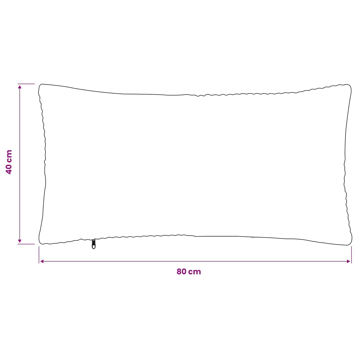 Polyester Corduroy - Cream 40x80cm